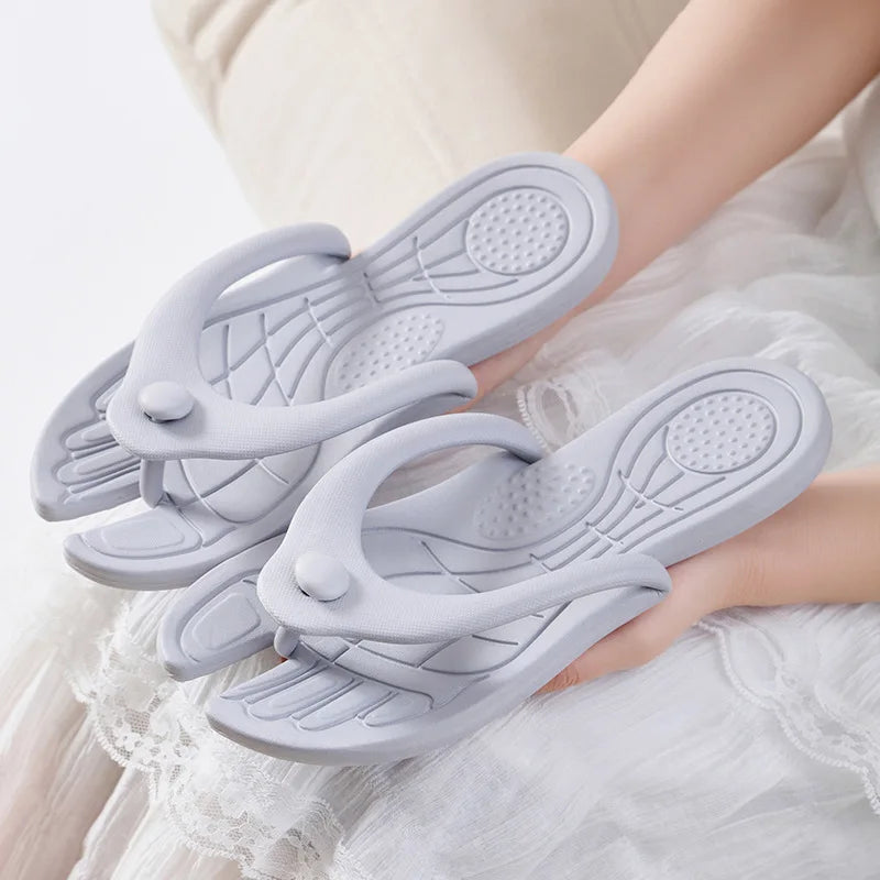 Foldable EVA Flip-Flops | Travel Portable Beach Slide Sandals