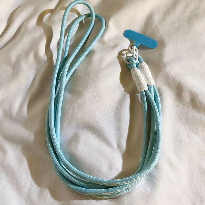 Multicolor Crossbody Phone Lanyard Strap | Anti-Lost Wristband