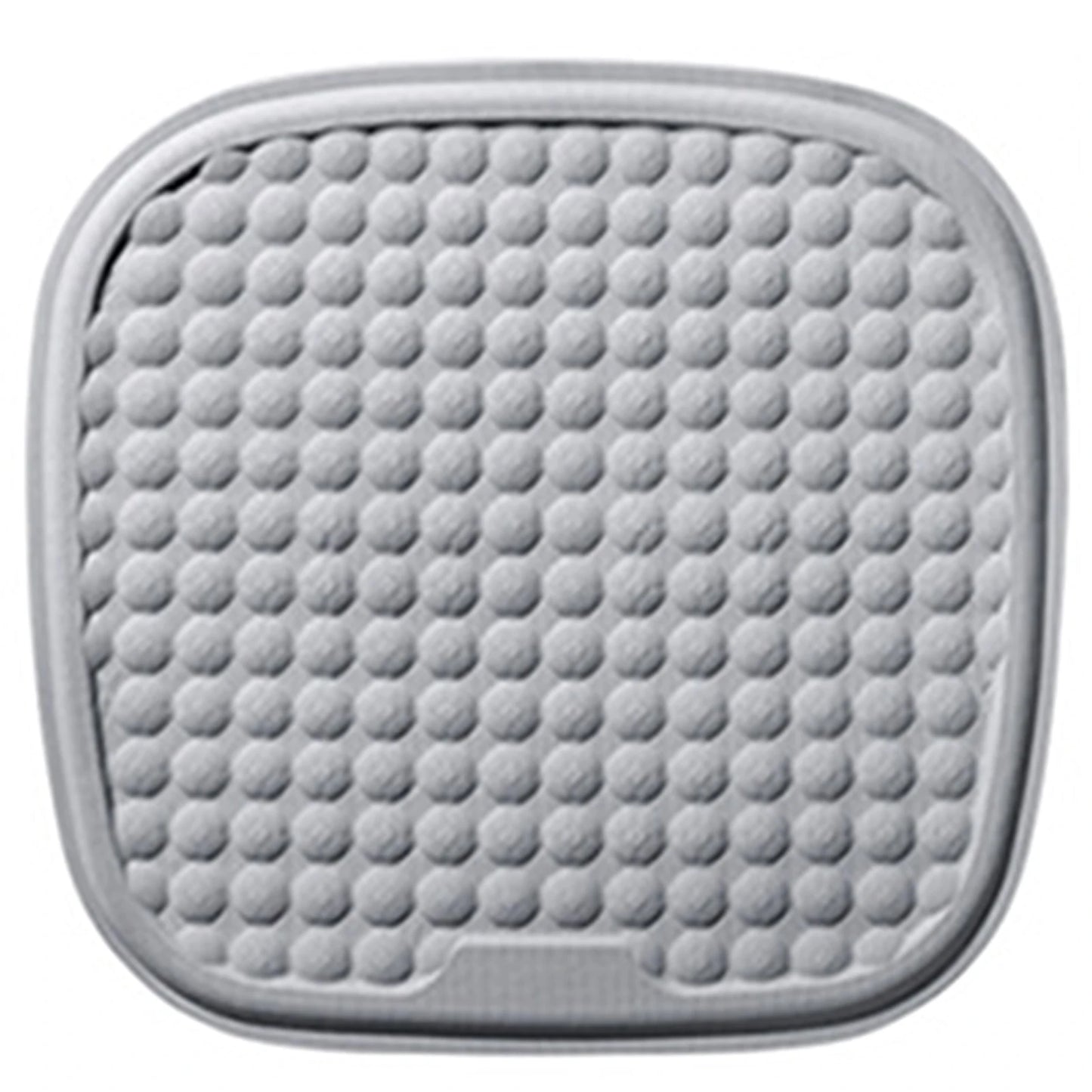 Car Seats Cushion Soft Breathable Non-Slip Gel Cooling Seats Cushion For Office Chair Non-Slip Gel Seats Pad For Long Sitting Peaceful Pleasures Health and Wellness Light Gray Arc