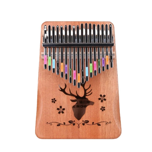 17 Key 21 Kalimba Scale Sticker Thumb Finger Piano Note Stickers Tabs Peaceful Pleasures Health and Wellness