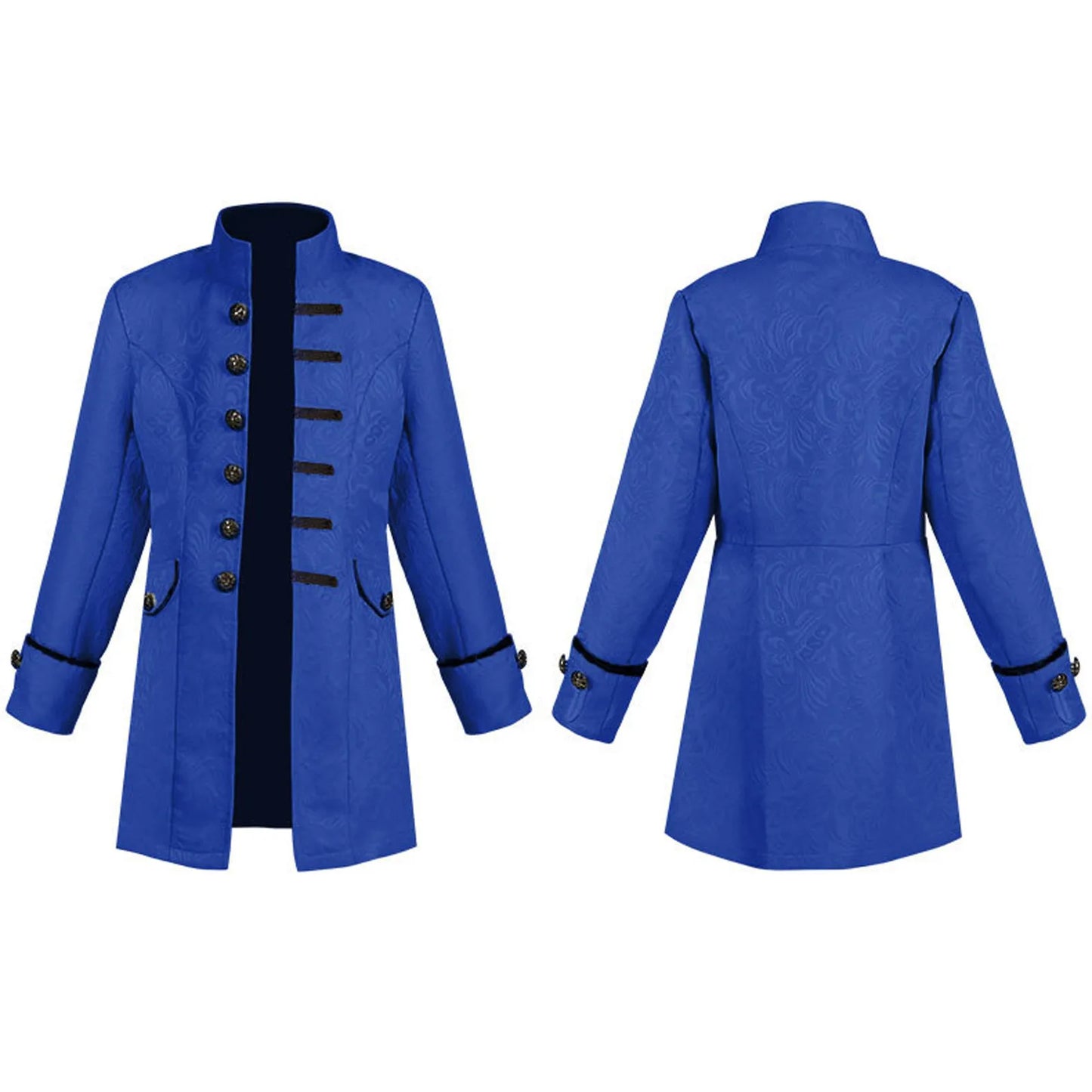 Boys Gothic Victorian Steampunk Tailcoat Cosplay Costume Jacket