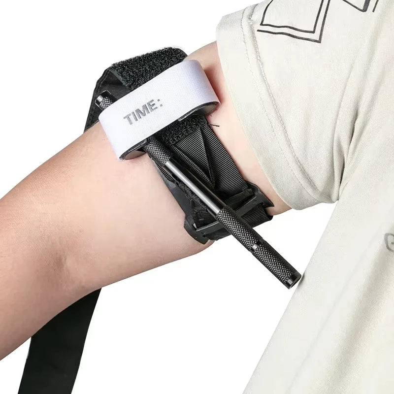 1pcs Metal Aluminum Rod Tourniquet Tactical Survival Hemostasis Second Generation Upgrade Repeated Use Strengthen Tourniquet Peaceful Pleasures Health and Wellness