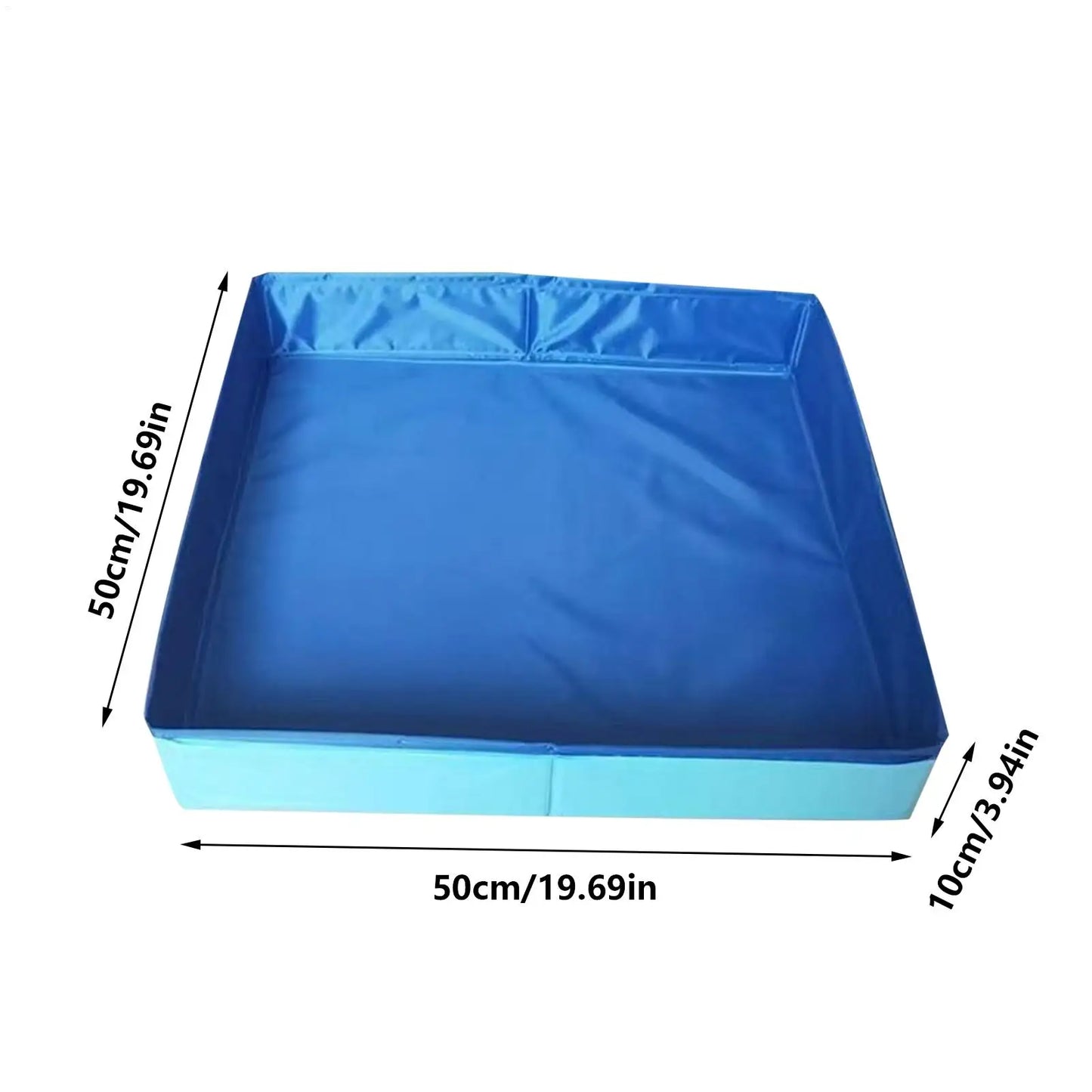 Foldable PVC Pet Pool – Anti-Slip Dog & Cat Bathing Tub