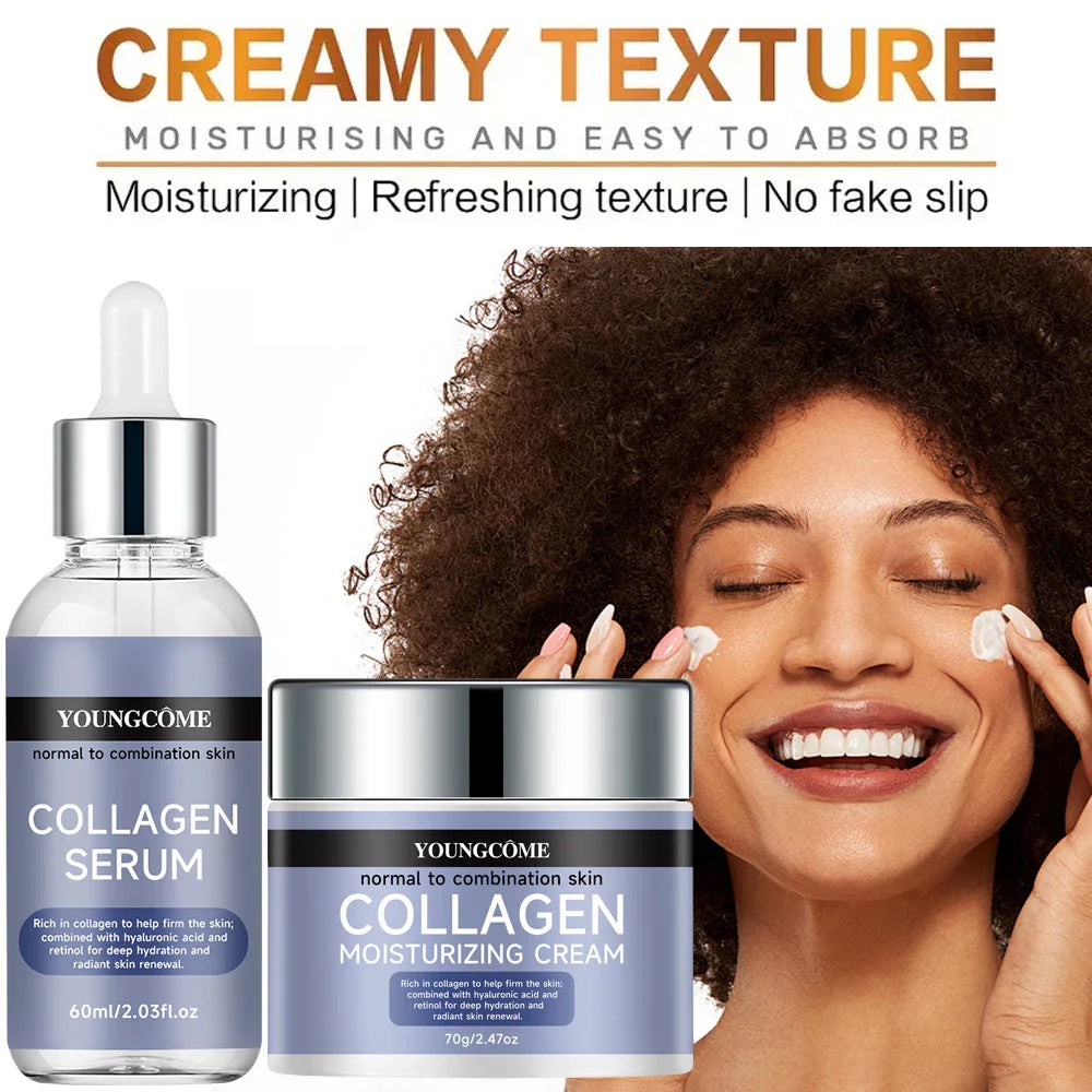 Collagen Facial Serum with Hyaluronic Acid & Retinol | All Skin