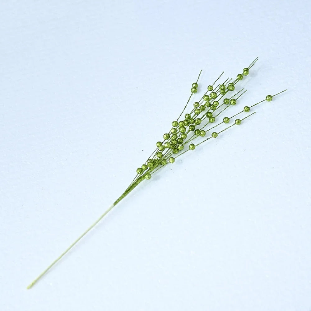 43cm Glitter Berry Artificial Stems | Christmas Tree Ornaments