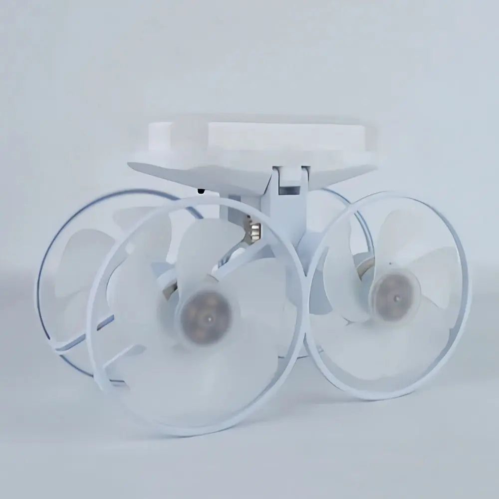 3-Speed Dimmable LED Ceiling Fan Light | Remote Control