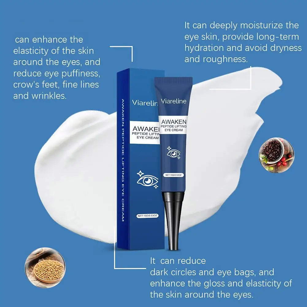 Men Eye Cream Collagen Cool Eye Cream Moisturizing Under Eye Cream For Dark Circles Puffiness Fine Lines Eye Care Peaceful Pleasures Health and Wellness