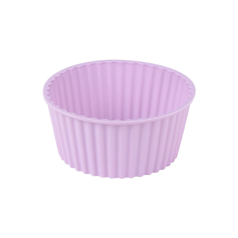 2-Pack Food Grade Silicone Cupcake Muffin Baking Molds – Non-Stick