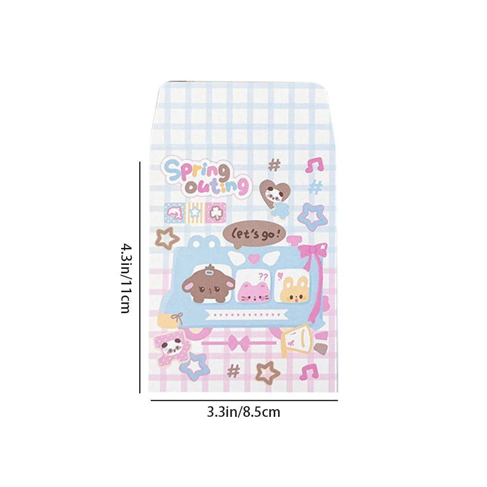 5 Small Card Sleeve Envelope Bag High-value Kraft Paper Ins Packaging