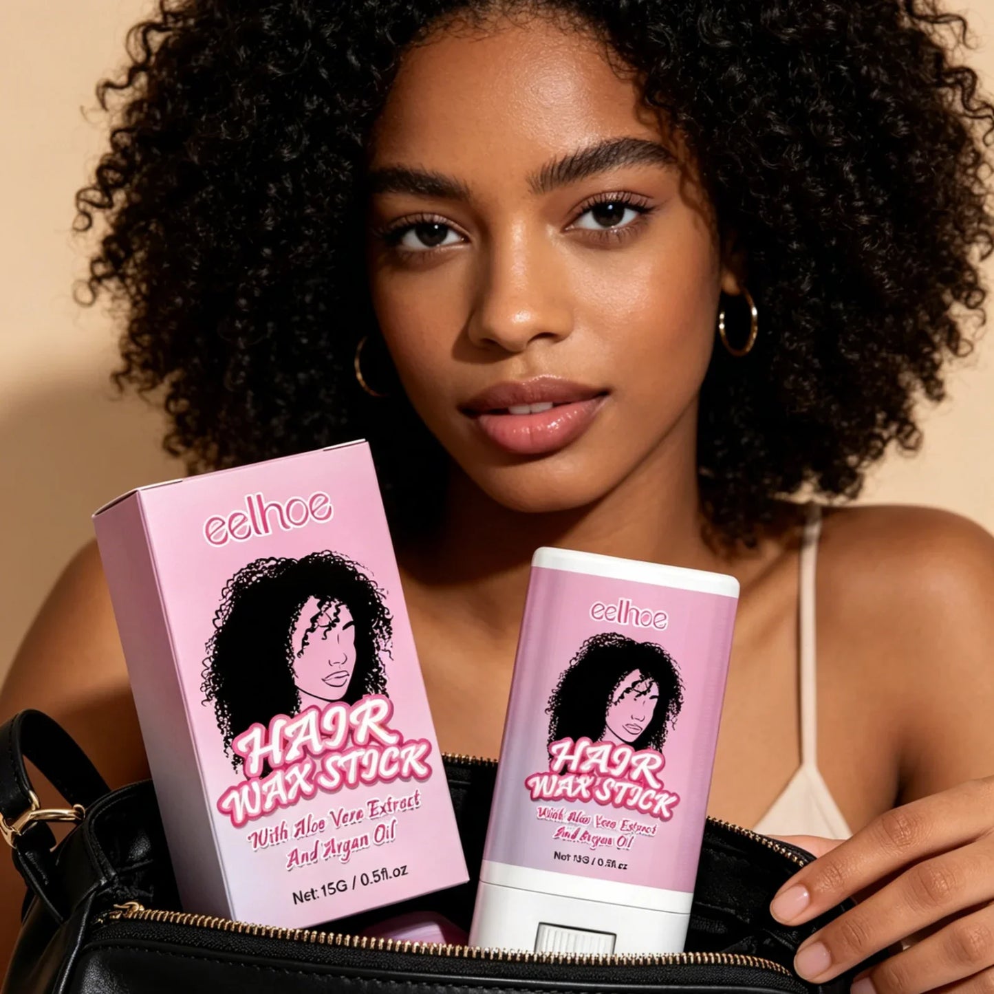 EELHOE Hair Wax Stick – Frizz Control, Nourishing Hold & Shine