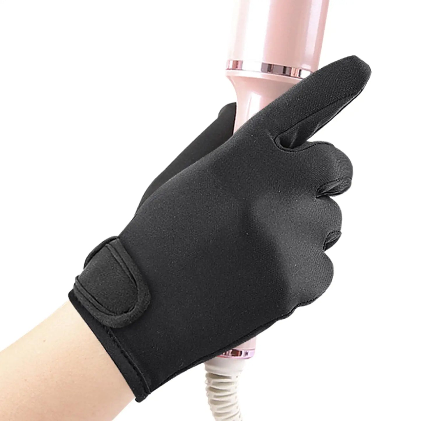 Heat-Resistant Hair Styling Glove | Curling & Straightening