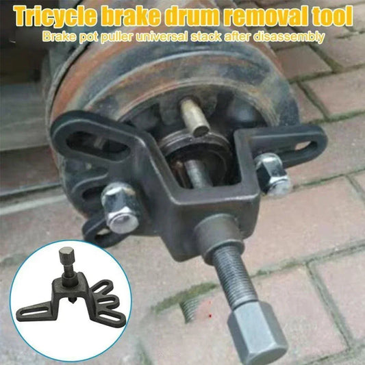Universal Brake Drum Puller Tool 4 Hole Wheel Hub Puller Repair Tool Handheld for Motorcylce Accessories for Tricycle Motorbike Peaceful Pleasures Health and Wellness