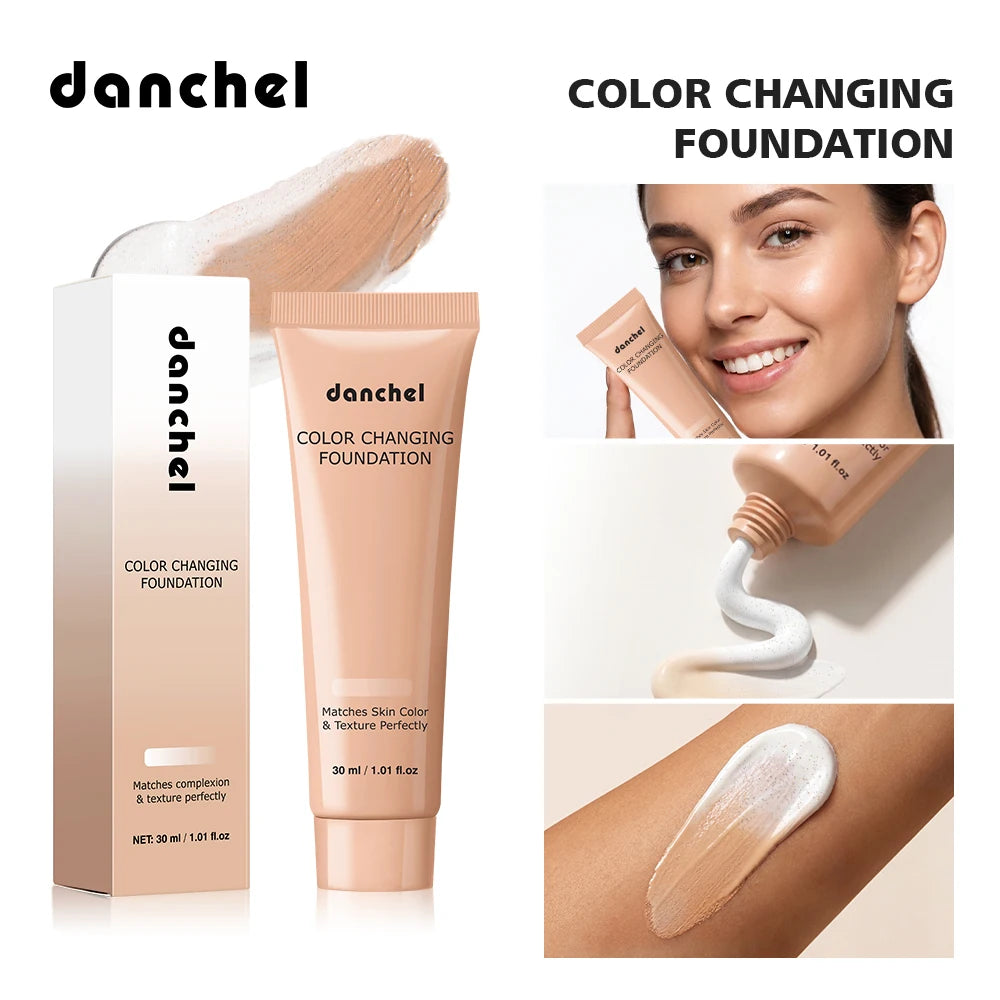 Color Changing Foundation Nourish Repair Skin Deep Hydration Brighten Even Tone Natural Matte Makeup Effect Concealer Foundation Peaceful Pleasures Health and Wellness