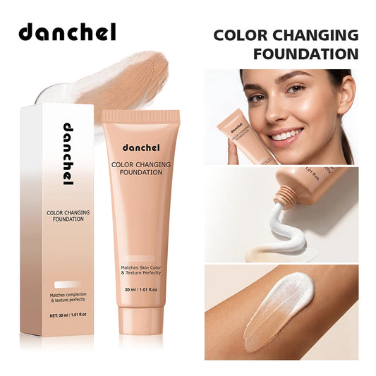 Color Changing Foundation Nourish Repair Skin Deep Hydration Brighten Even Tone Natural Matte Makeup Effect Concealer Foundation Peaceful Pleasures Health and Wellness