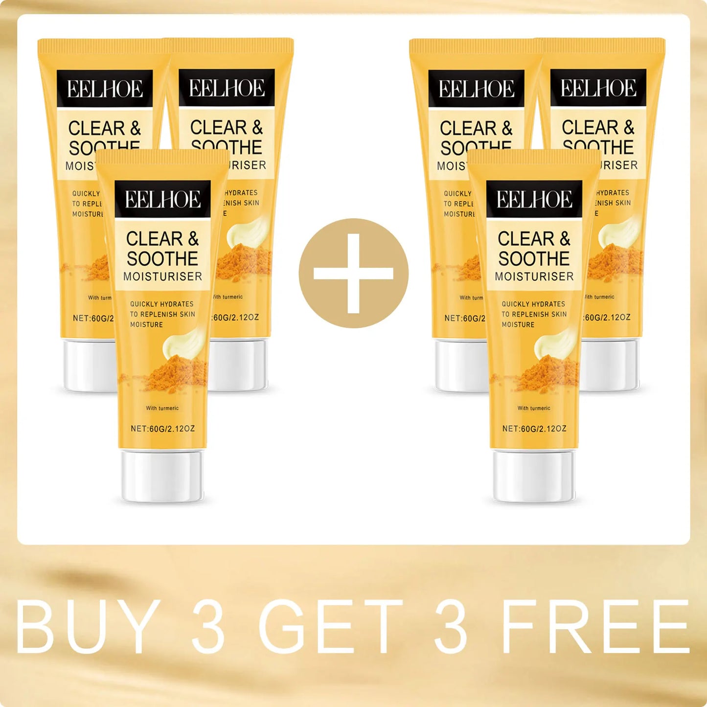 EELHOE Turmeric & Vitamin C Brightening Face Cream 60g