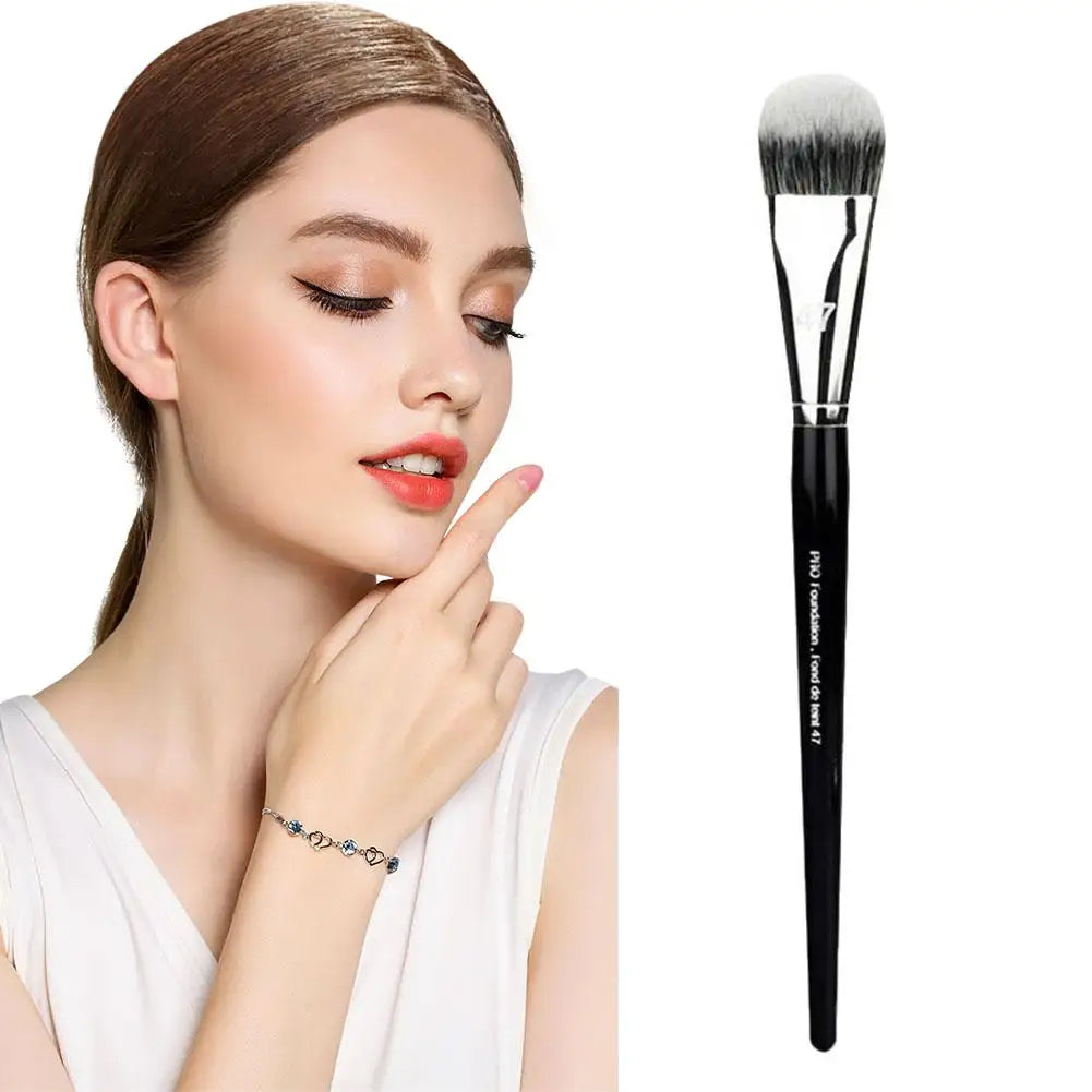 Liquid Foundation Brush for Flawless Makeup Peaceful Pleasures Health and Wellness