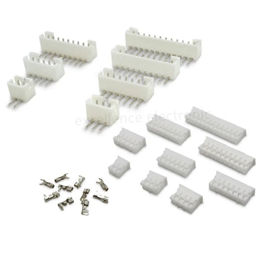20 sets 2-12pin 2.0mm Pitch PH 2.0 Terminal/Housing/Right Angle Pin Header Connector Wire Connectors Adaptor Kit PH2.0 Peaceful Pleasures Health and Wellness 5 Pin