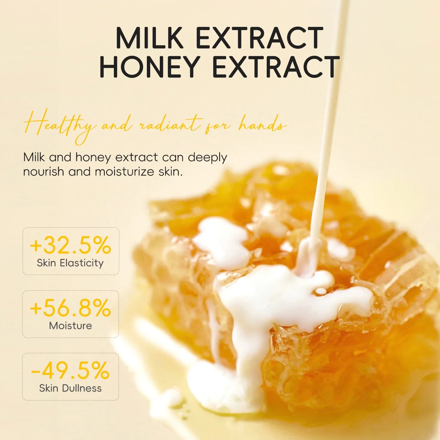 LAIKOU Honey Hand Wax Mask – Exfoliating Moisturizer 50g