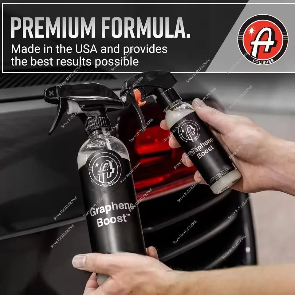 Graphene Boost Graphene Ceramic Coating Spray for Car Detailing Protection Extends Life of Top Coat Ceramics Maintenance Spray Peaceful Pleasures Health and Wellness