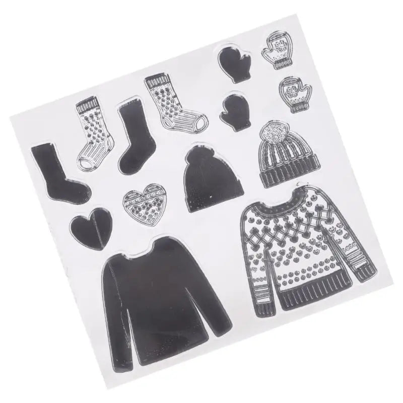 Christmas Carbon Steel Cutting Die & Stamp Set – DIY Crafts
