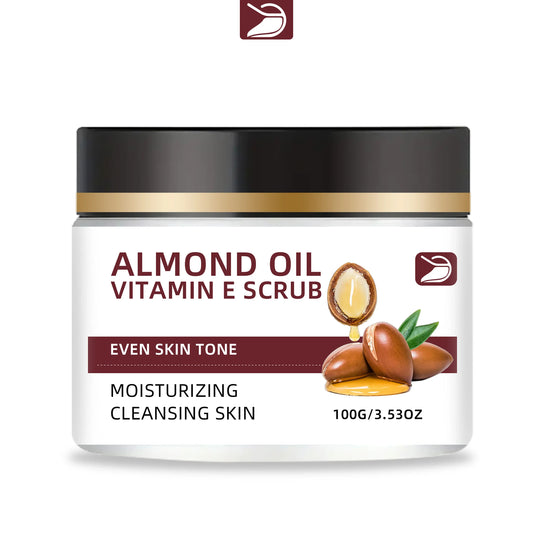 Ottilavie Almond Oil & Vitamin E Exfoliating Body Scrub Exfoliating Body Scrub Oasis Select