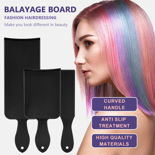 3 Sizes Available Hair Dye Coloring Board Hair Professional Salon Ergonomic Highlighting Paddle Styling Tool Barber Accessories Peaceful Pleasures Health and Wellness