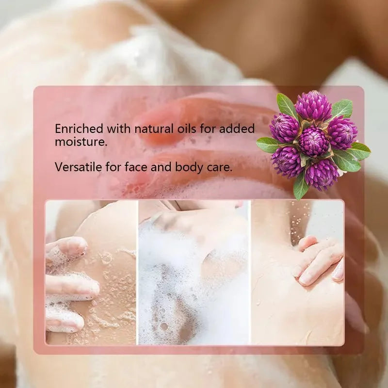 Purple Handmade Essential Oil Soap – Cleanser & Makeup Remover