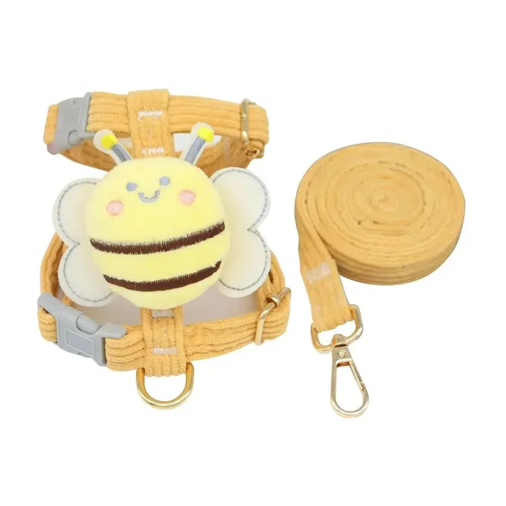 Small Dog & Cat Harness – Adjustable Nylon Chest Strap