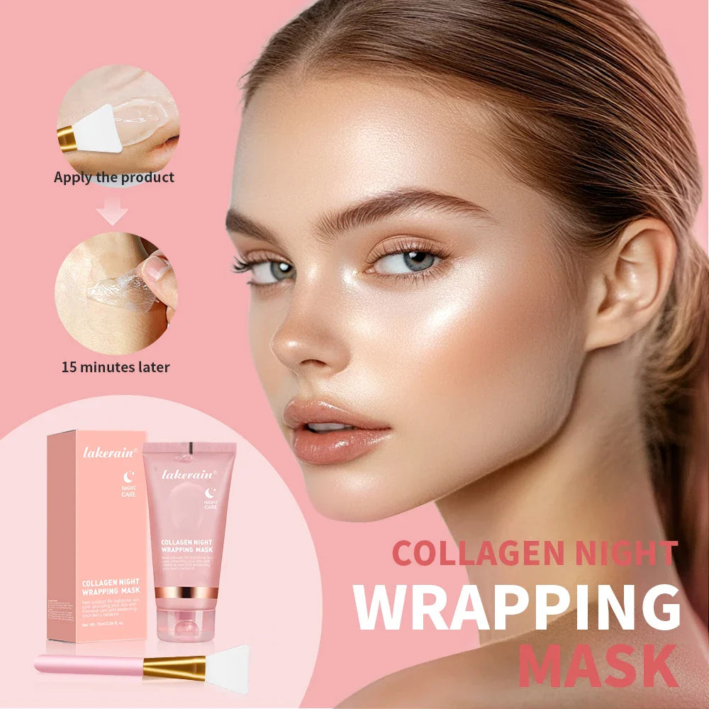Lakerain Collagen Overnight Peel-Off Face Mask 75ml