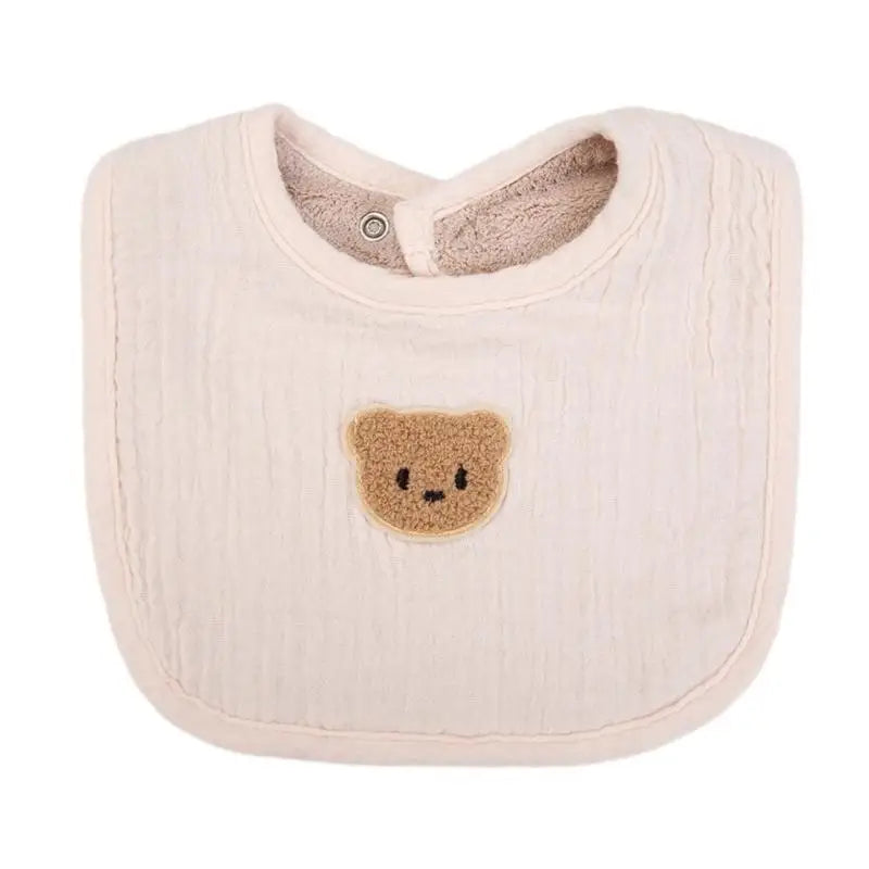 Soft Cotton Baby Bib | Feeding, Drooling & Teething Protection