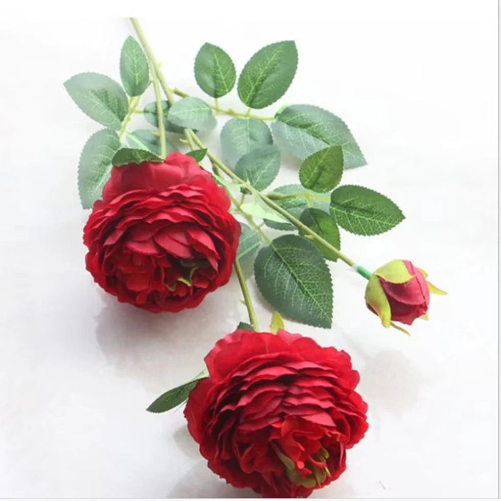 Artificial Silk Peony Bouquet | Wedding & Home Décor Flowers