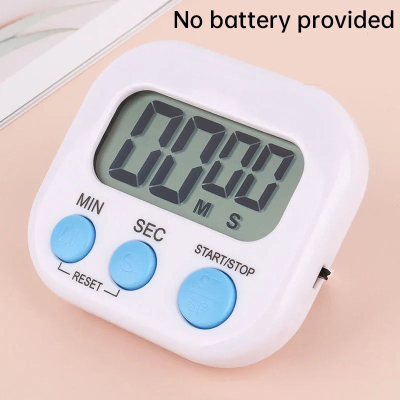Magnetic LCD Digital Kitchen Timer – Countdown & Count-Up