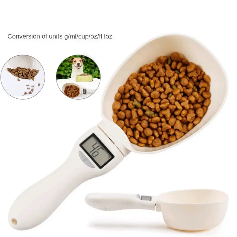 Digital Pet Food Scale LCD Measuring Spoon for Dogs & Cats
