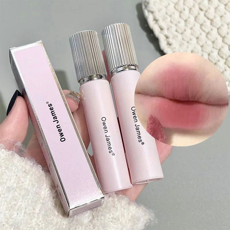 Korean Matte Mousse Lipstick | Velvet Long-Lasting Lip Color