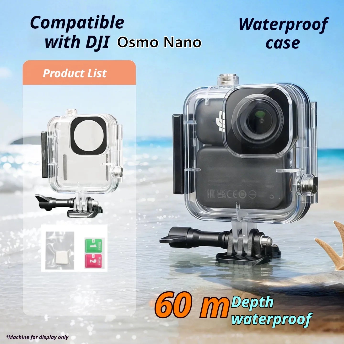 DJI Osmo Nano Accessories Kit – Case, Bag & Screen Protector