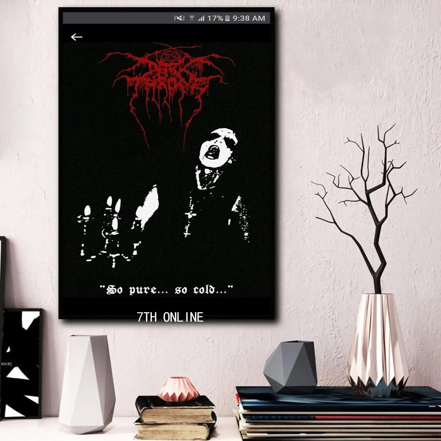 Darkthrone Canvas Wall Art Poster | Music Band Bedroom Decor
