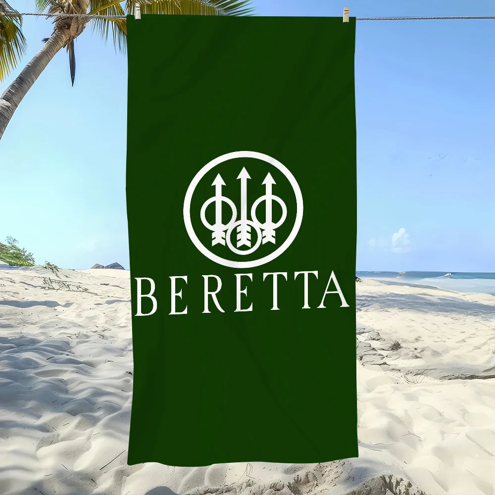 Beretta Gun Print Quick-Dry Beach Towel | Sports & Travel