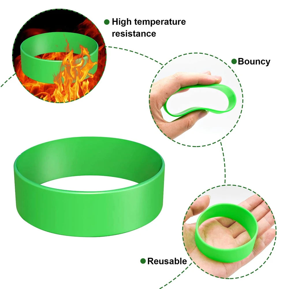 A36T-Silicone Bands For With Transfer Tapes Sublimation Accessories For Mug Press Machine Wrap Bundle Tumber In Oven Peaceful Pleasures Health and Wellness