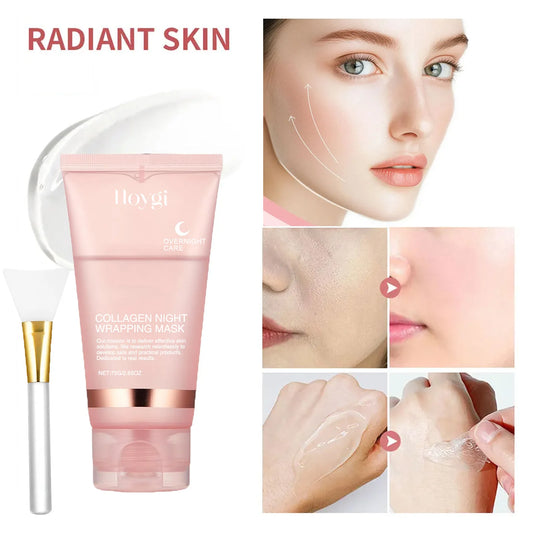 Collagen Peel-Off Overnight Mask – Anti-Wrinkle & Firming Peaceful Pleasures Health and Wellness