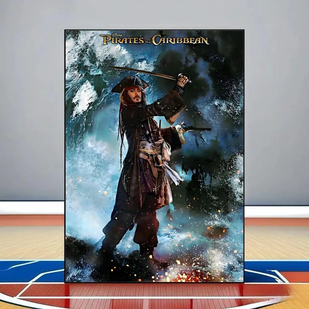 Pirates of the Caribbean Black Pearl Canvas Poster | Wall Art