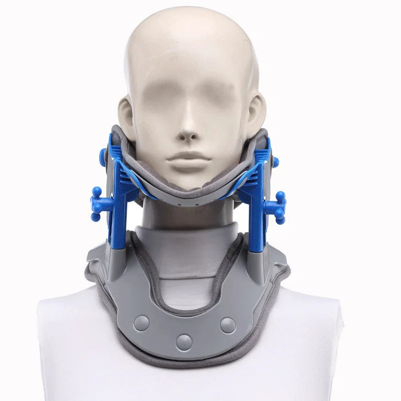 USB Electric Infrared Heating Neck Cervical Traction Collar Spine Support Hot Compression Tractor Stretching Brace Peaceful Pleasures Health and Wellness