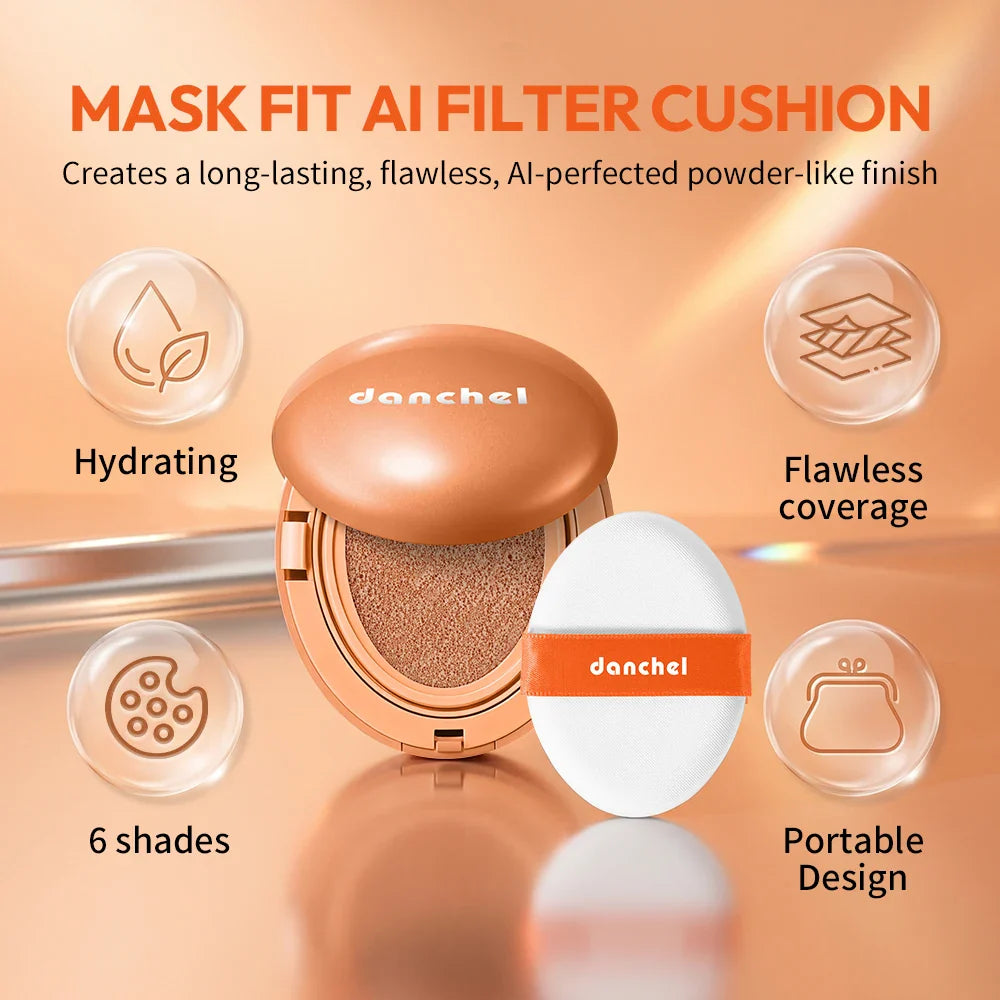 Semi-Matte Air Cushion Foundation – Flawless Transfer-Proof