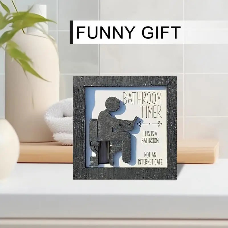 Funny Stool Sand Kids Toilet 5 Minute Restroom Clock Hourglass Bathroom Decoration Timer For Men Husband Dad Birthday Funny Gift Peaceful Pleasures Health and Wellness