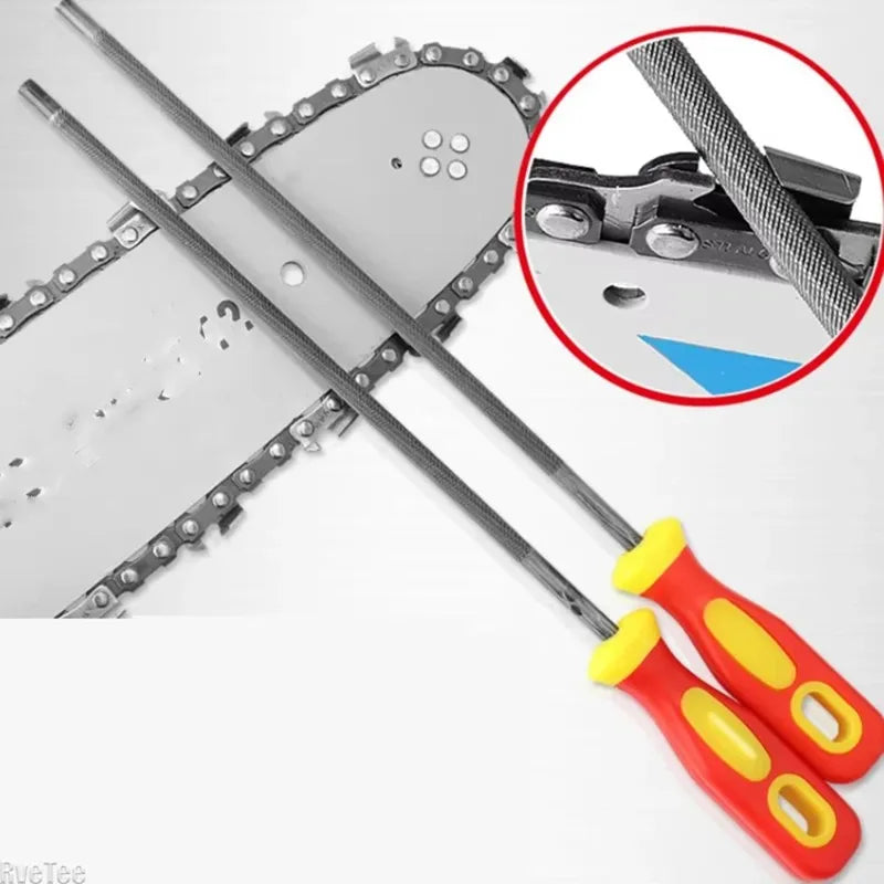 Round Chainsaw File Sharpener | 4mm 4.8mm 5.5mm High Carbon Steel
