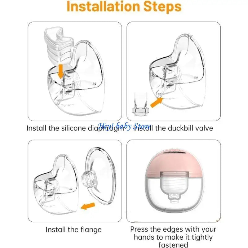 S18/S21 Breast Pump Duckbill Valve & Diaphragm Replacement Set