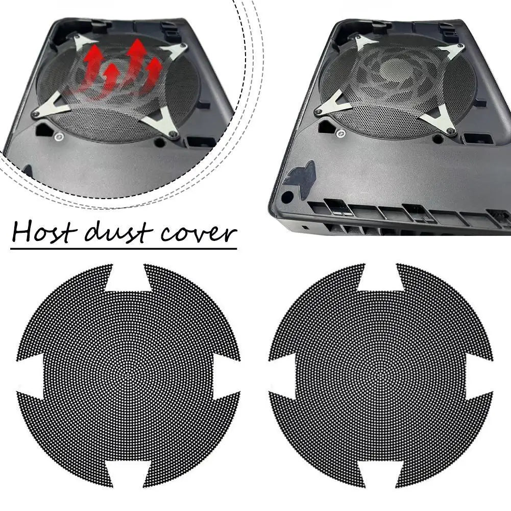 PS5 Pro & Slim Dust Filter Mesh Cover 2-Pack | Easy Clean
