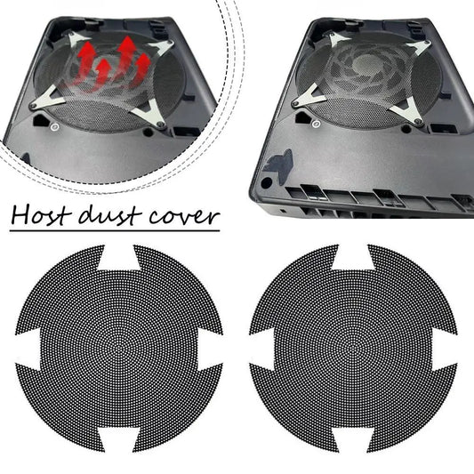 PS5 Pro & Slim Dust Filter Mesh Cover 2-Pack | Easy Clean Console Dust Filter Oasis Select