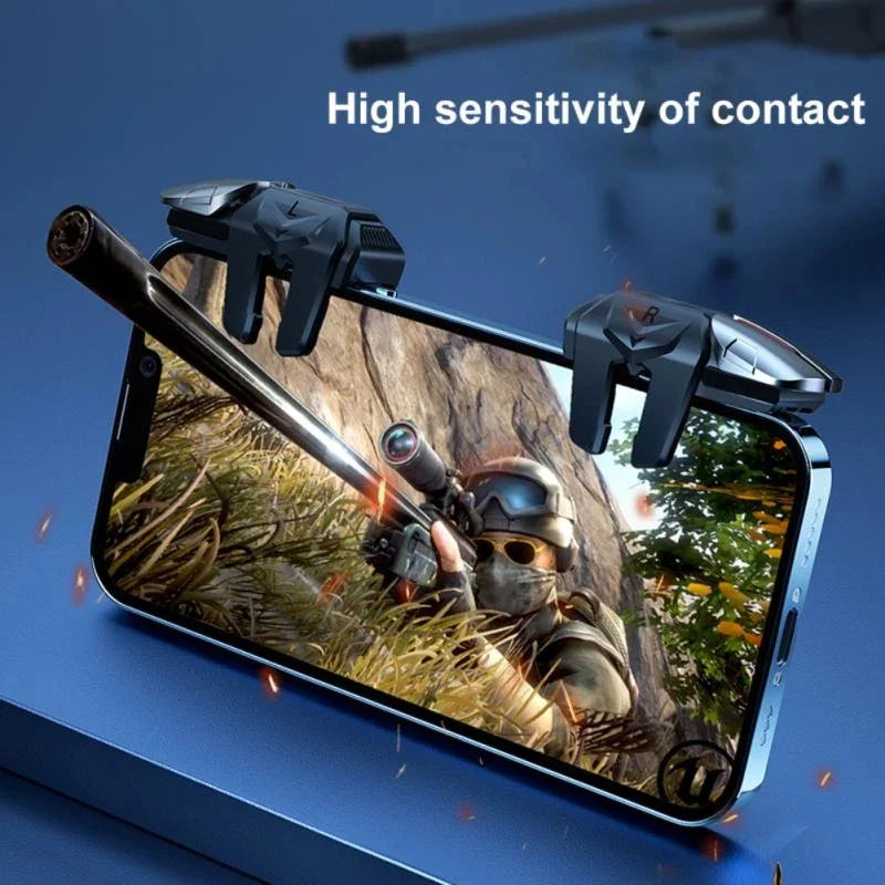 Mobile Gaming Trigger Controller L1 R1 Joystick Kit – iOS & Android