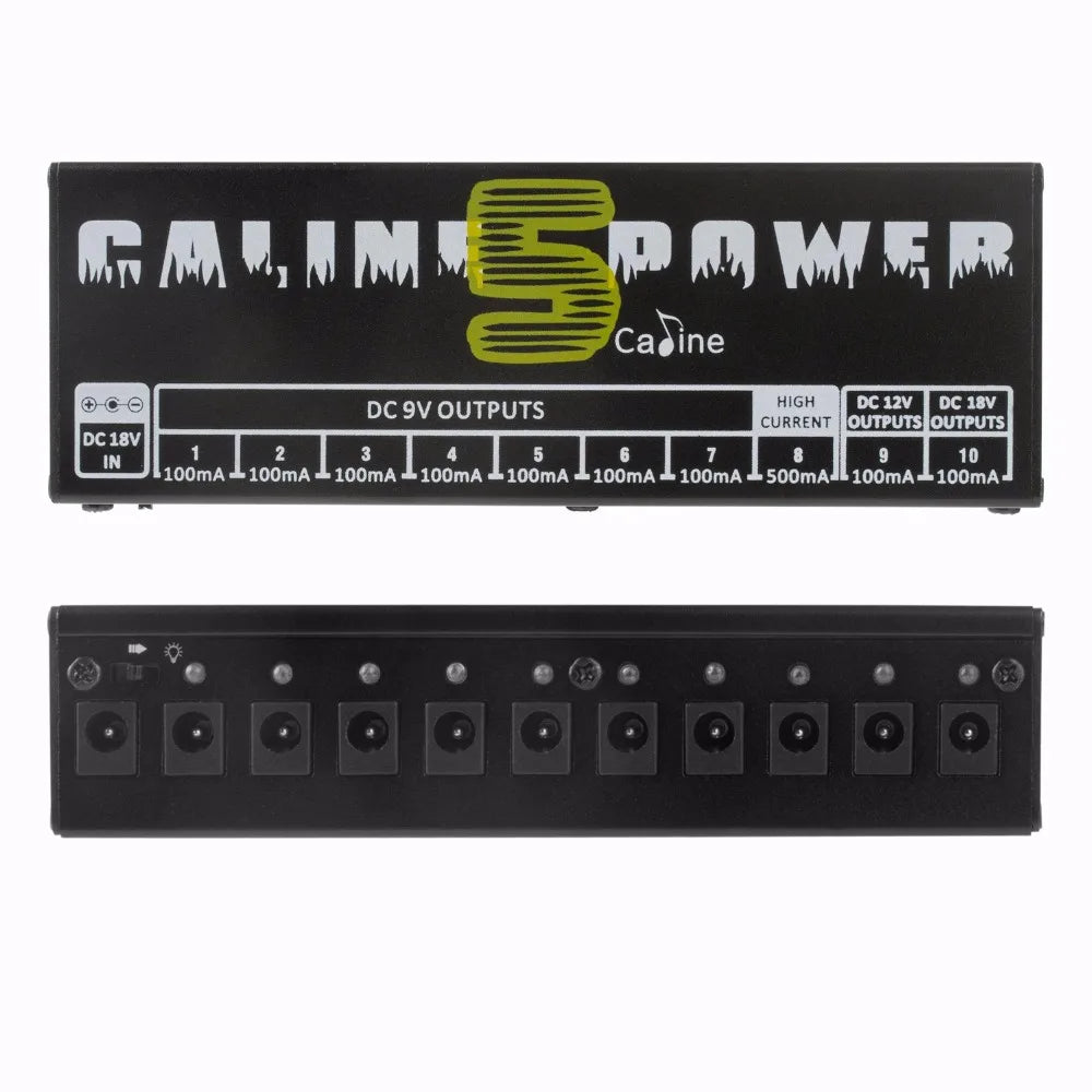 Caline CP-05 Guitar Effect Pedal Power Supply EU US AU UK Plug 10