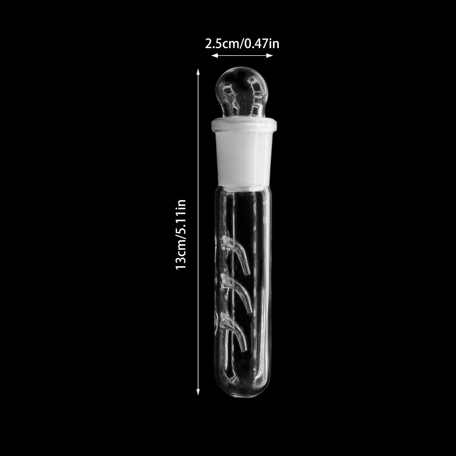 3 Holes Glass Planarian Trap Aquarium Bristle Worm Catcher Snail Trap Reduce Planaria Population In Fish Tank Peaceful Pleasures Health and Wellness